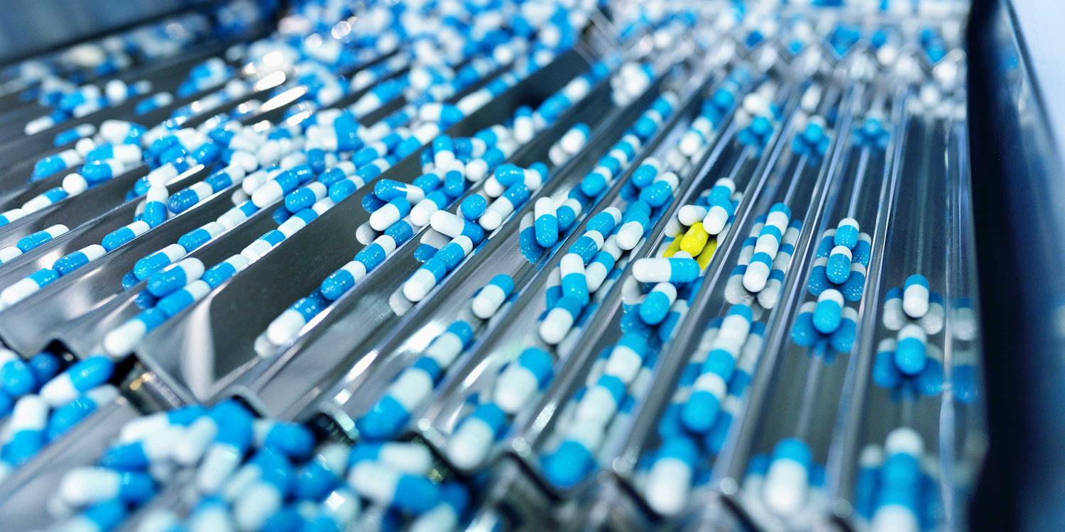 Capsules in glass tubes