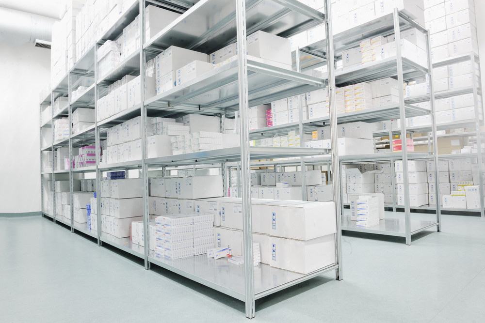 Warehouse shelving